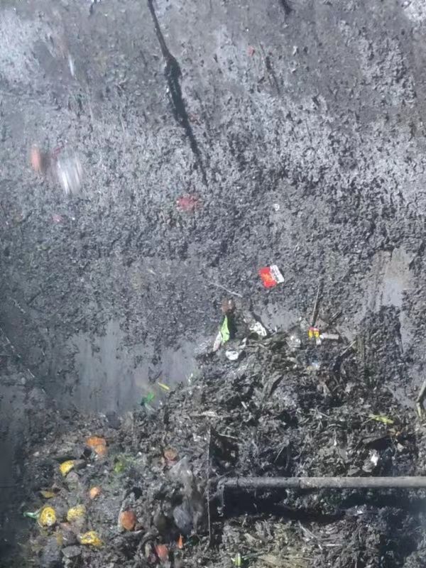 桃山污水池清理